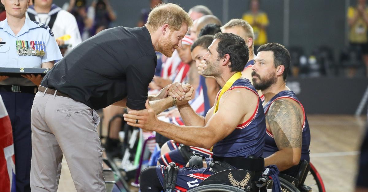 Prince Harry at the Invictus Games