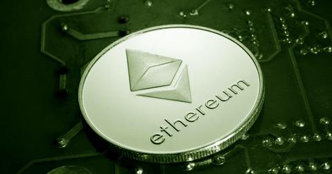 Ethereum coin graphic