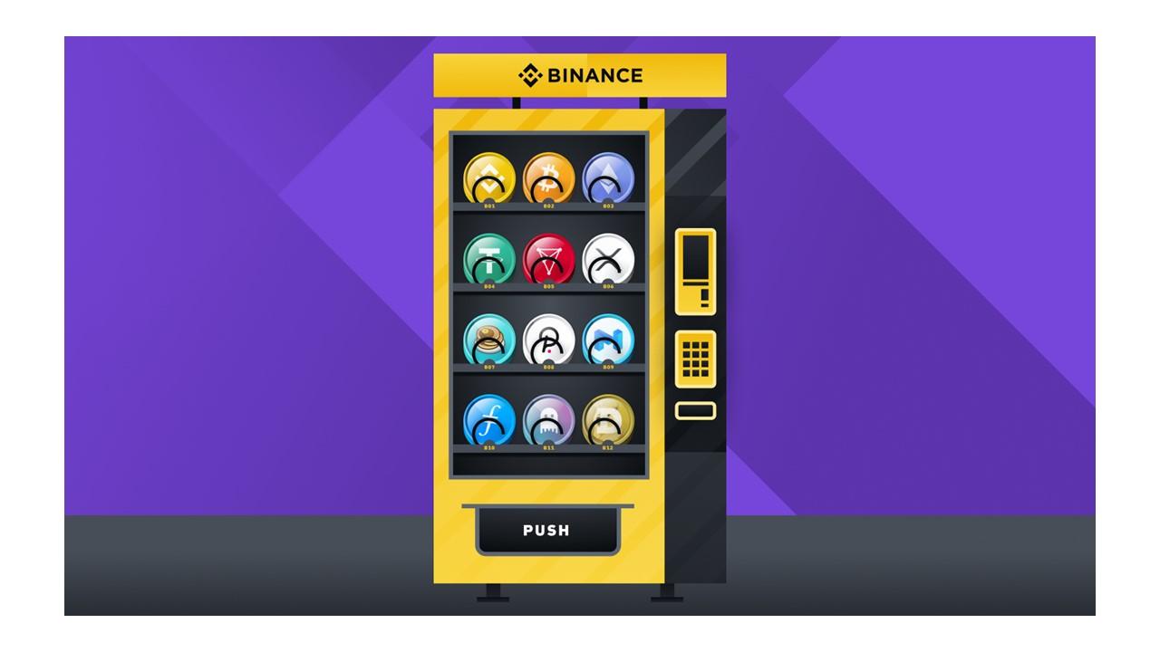 Binance vending machine 