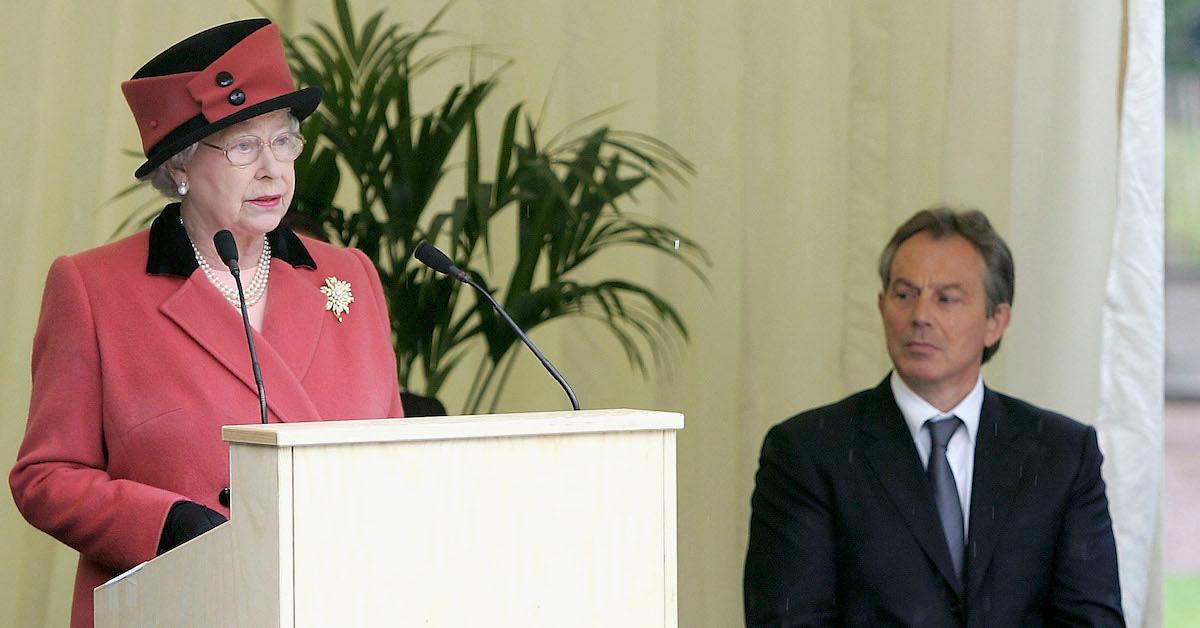 Queen Elizabeth II and Tony Blair