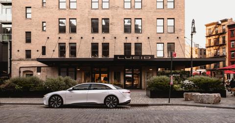 Lucid Motors electric vehicle