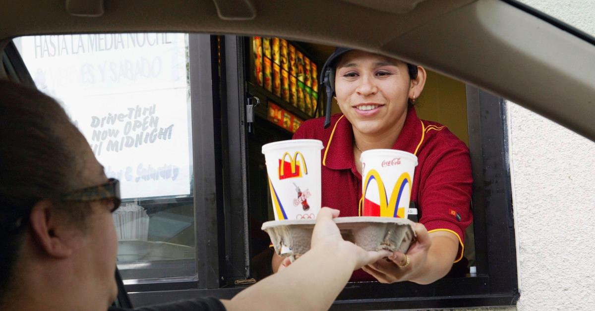 McDonald's drive-thru