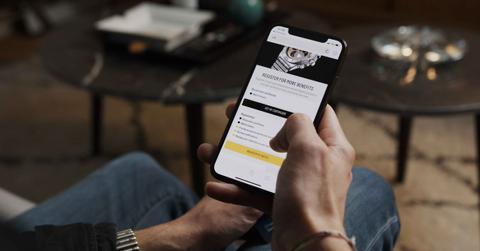 Arianee app on a smartphone