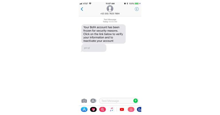 Bank of America Text Alert Scam — How to Spot a Fake