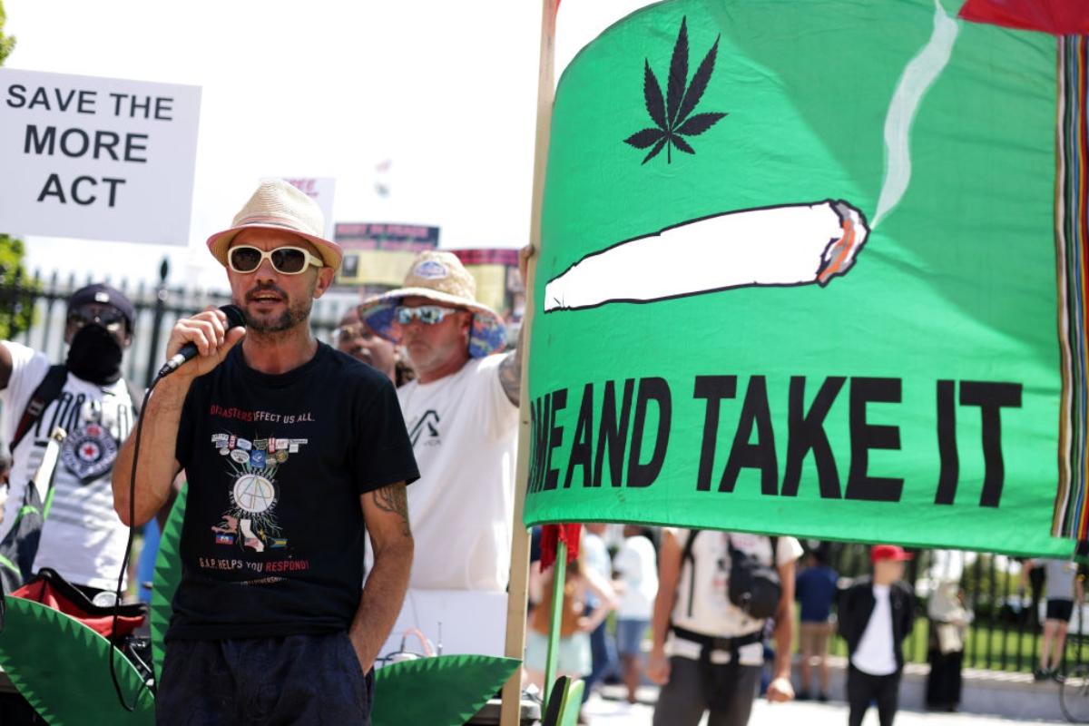 Cannabis protest