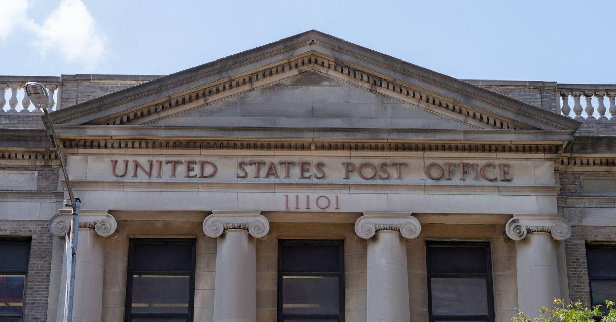 The United States Post Office in New York City. 