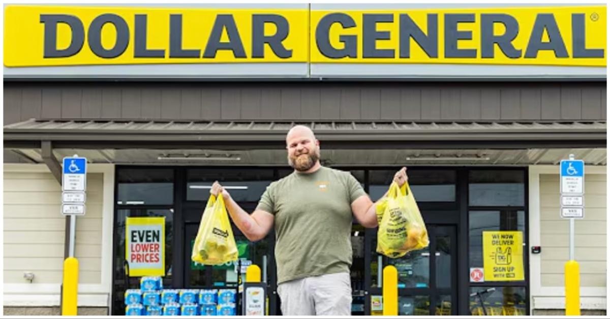 Chef Jean-Paul Bourgeois shops at the Dollar General.