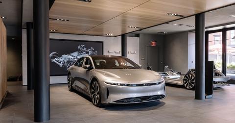 Lucid Motors showroom
