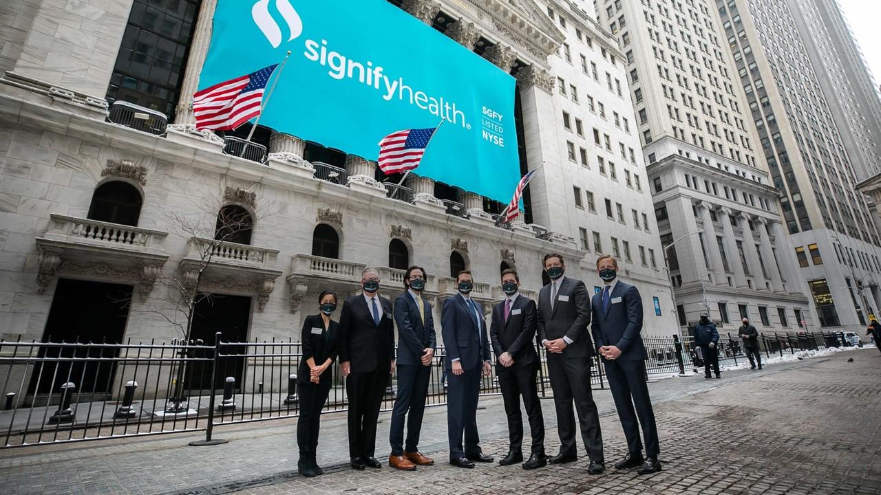 Signify Health stock on wall street