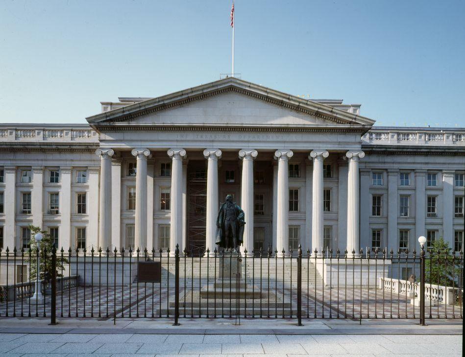 U.S. Treasury building