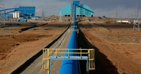 Oyu Tolgoi Mine for cobalt