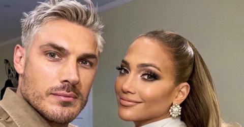 Chris Appleton with client Jennifer Lopez