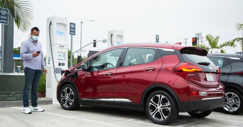 EVgo charging station