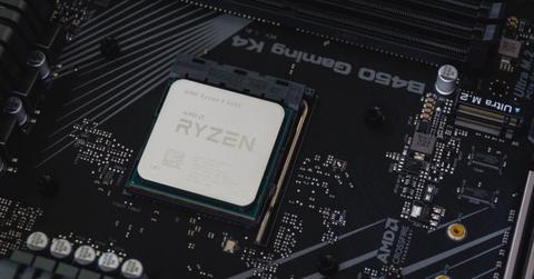 Ryzen semiconductor chip