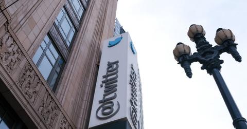 Twitter headquarters sign