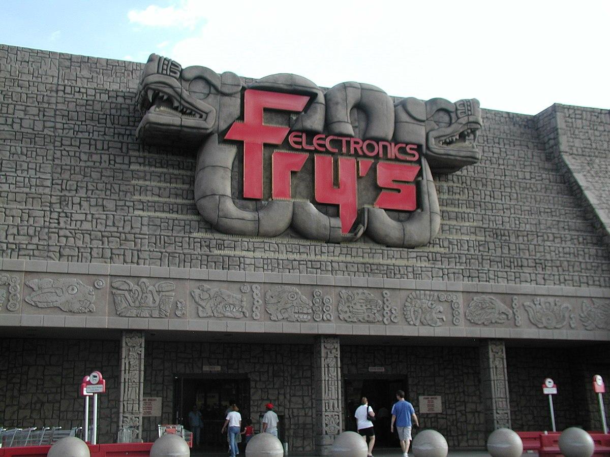 Fry's Electronics store front