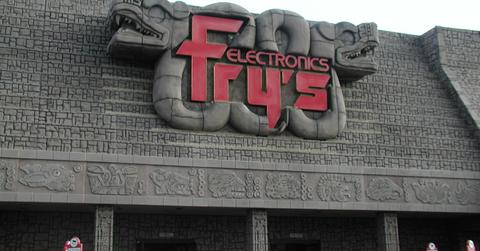 Fry's Electronics store front