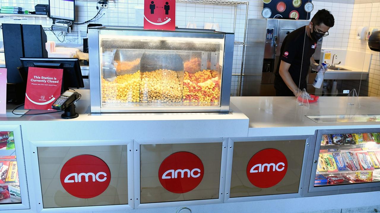 AMC employee cleaning