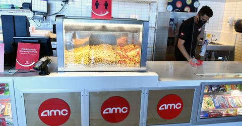 AMC employee cleaning