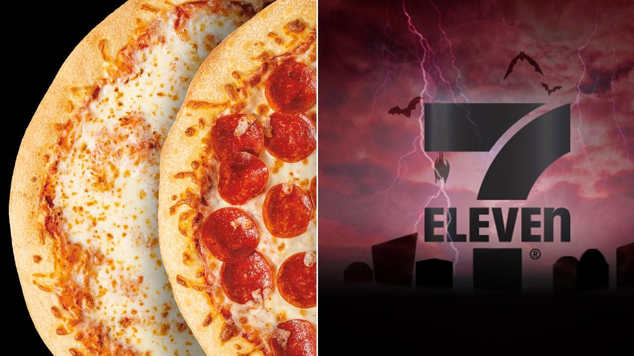 eleven pizza halloween