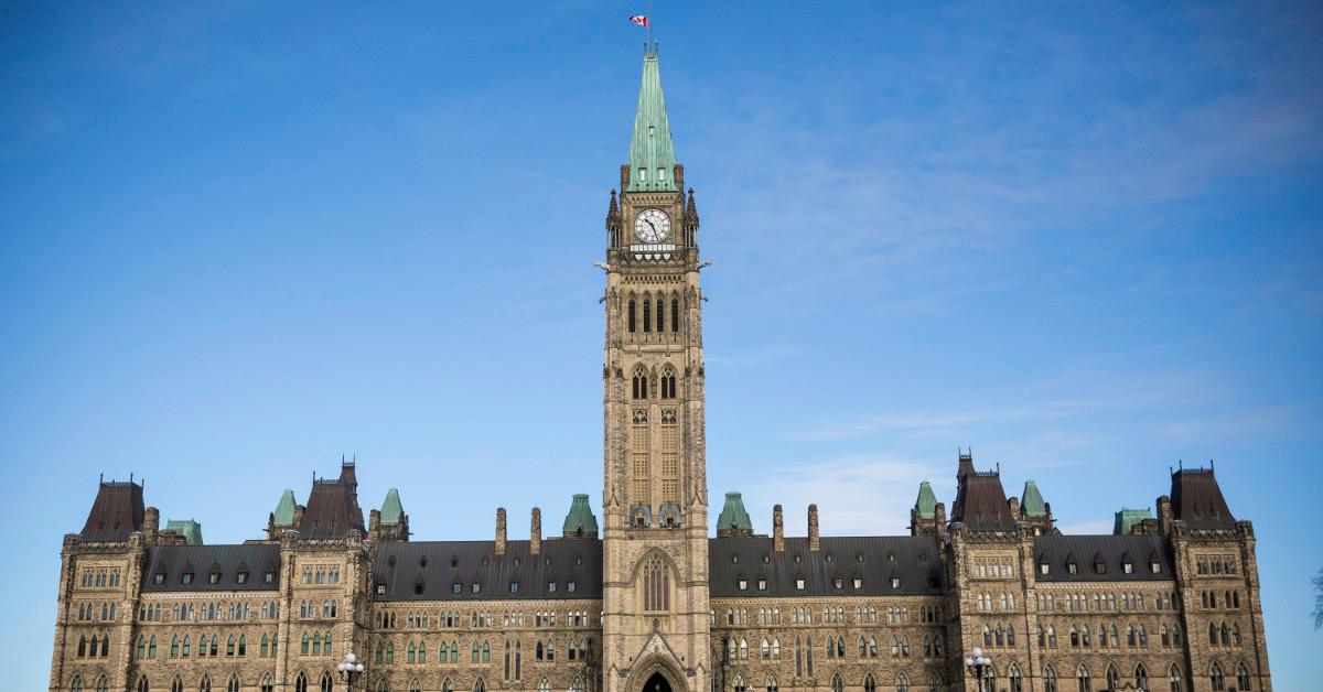 Main Parliament Building in Ottawa