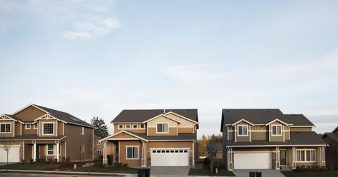 Homes in a neighborhood