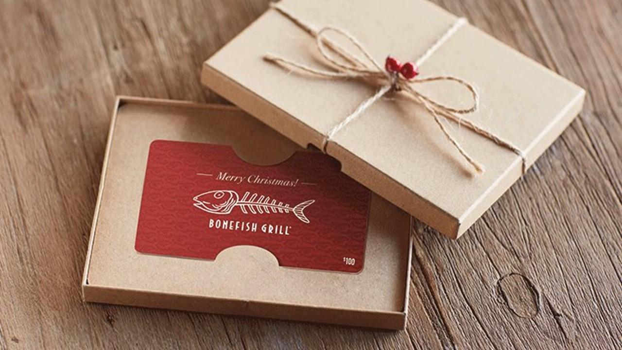 Bonefish Grill gift card