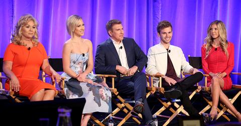 Julie, Savannah, Todd, Chase, and Lindsie Chrisley