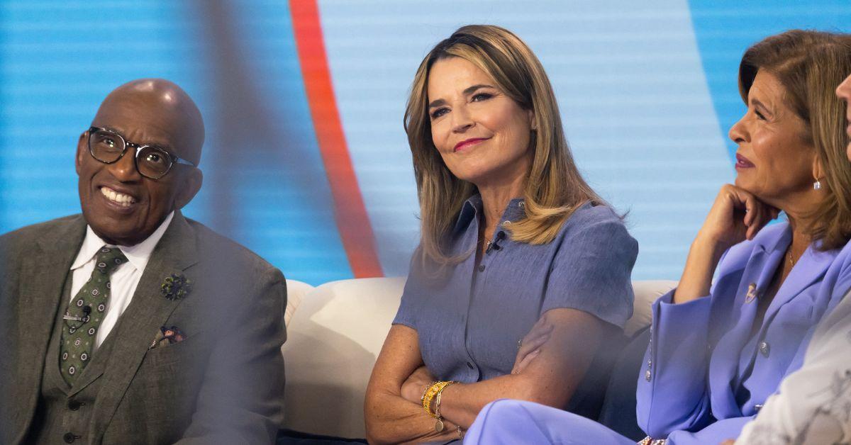 Al Roker with Savannah Guthrie and Hoda Kotb on the 'Today' Show. 