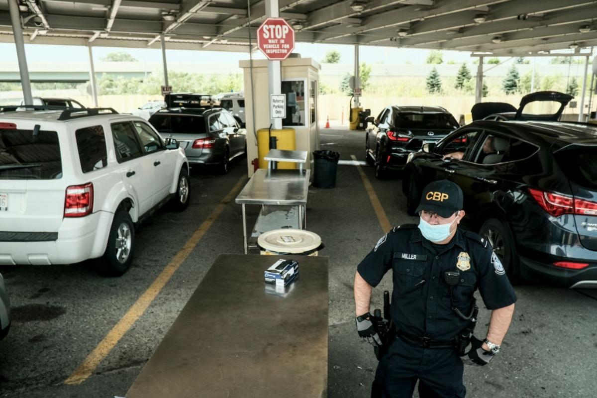 Canadian border