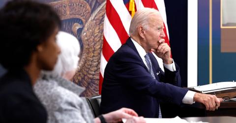 President Joe Biden speaking