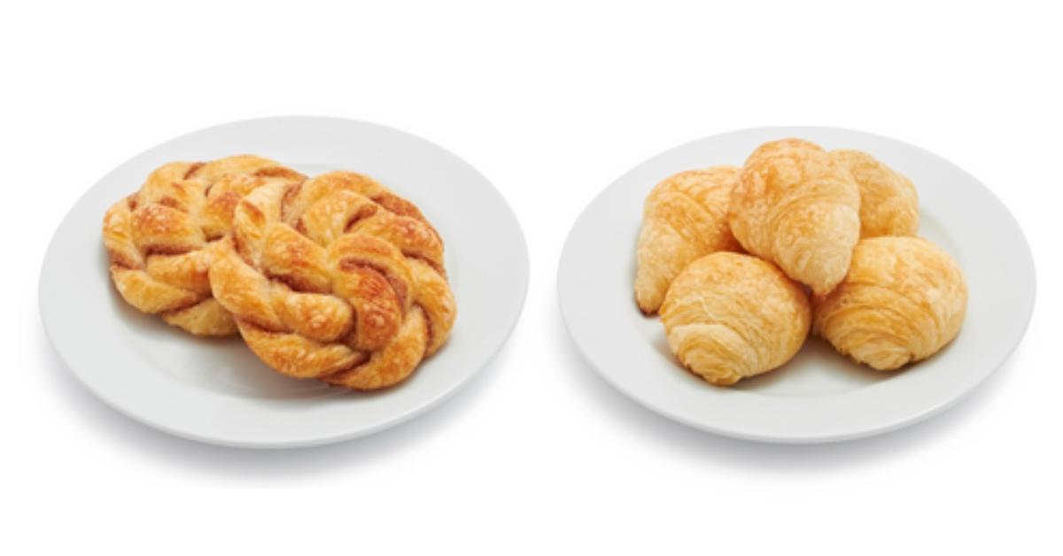 Sur la Table croissants