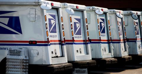 USPS vehicles