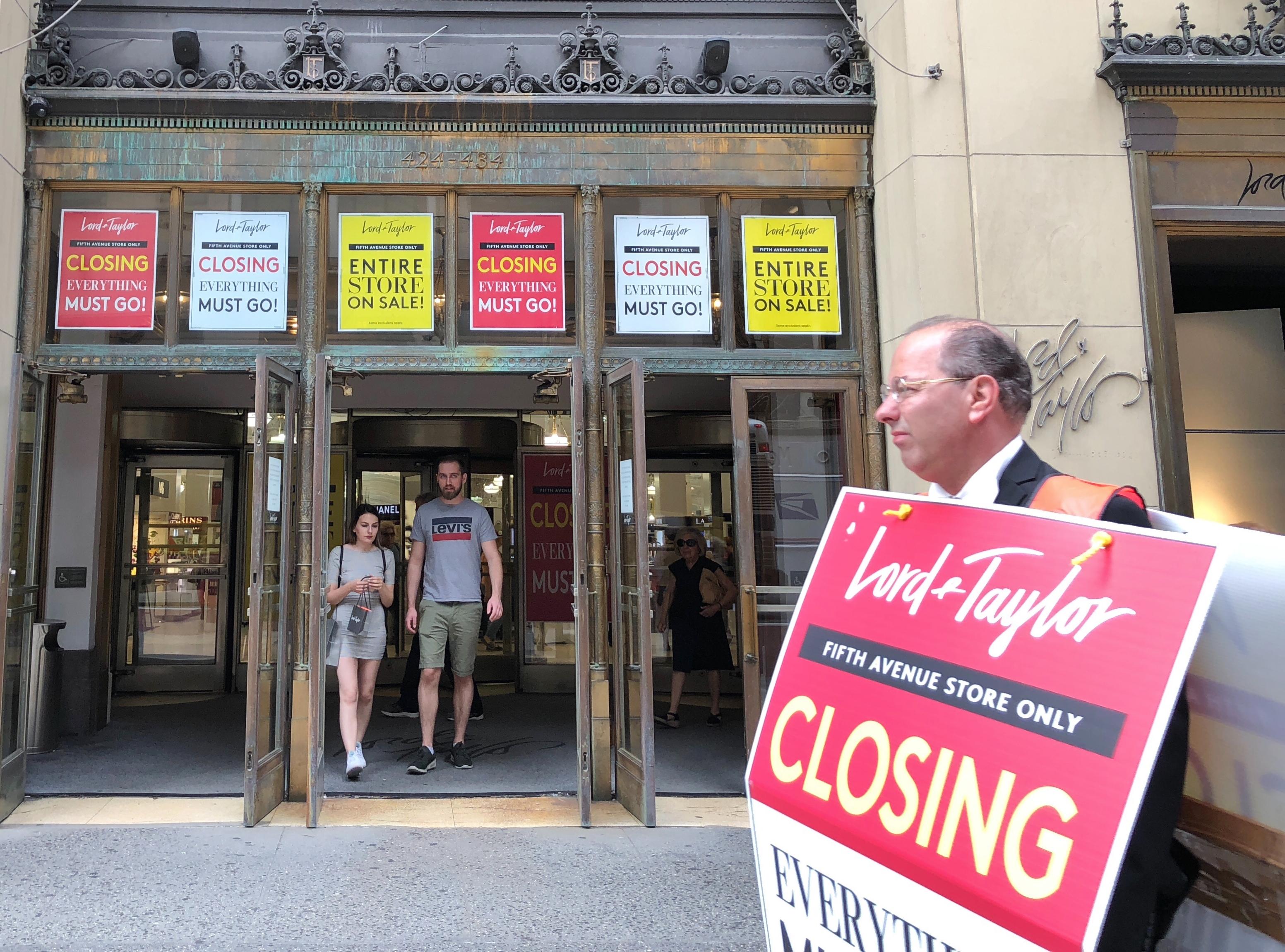 Lord & Taylor Going-Out-of-Business Sales Beginning at All Stores