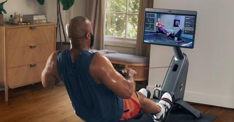 Peloton rowing machine