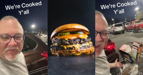 "We're Cooked" — Man Shocked at $50 Hamburger Ingredient Cost