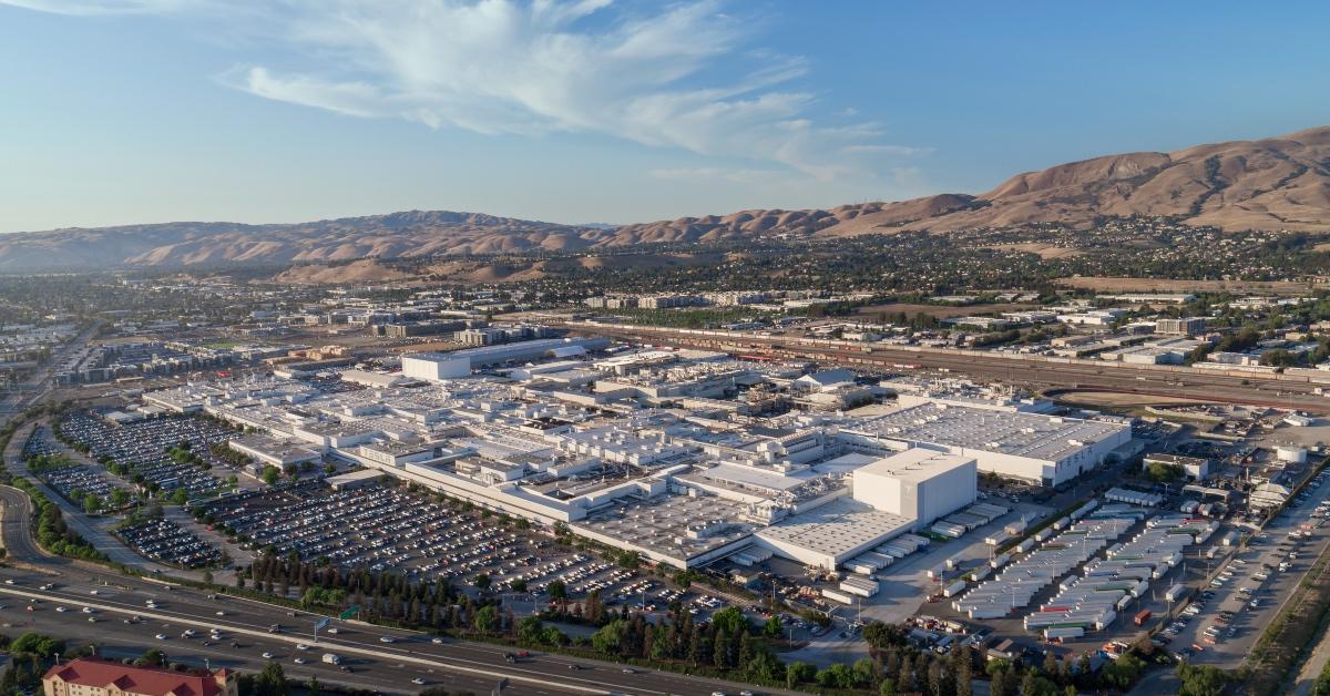 tesla california factory