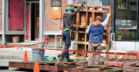 Construction workers