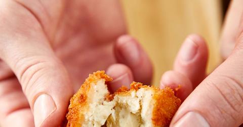 Lab-grown meat chicken nugget