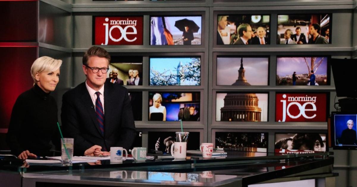 What happened to morning joe on msnbc