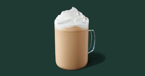 Starbucks white mocha latte