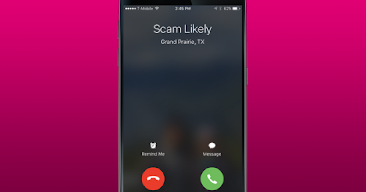 Scam likely caller ID