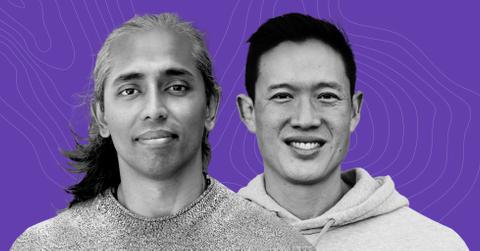 Aptos co-founders Mo Shaikh and Avery Ching