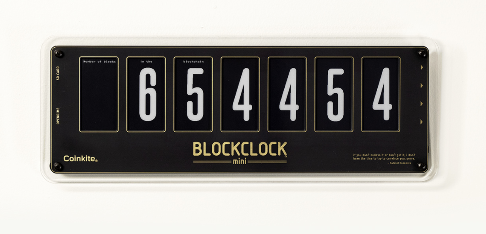 Where to Buy a Bitcoin Clock Just Like Jack Dorsey's