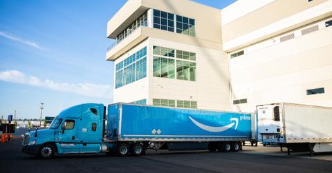 Amazon delivery truck