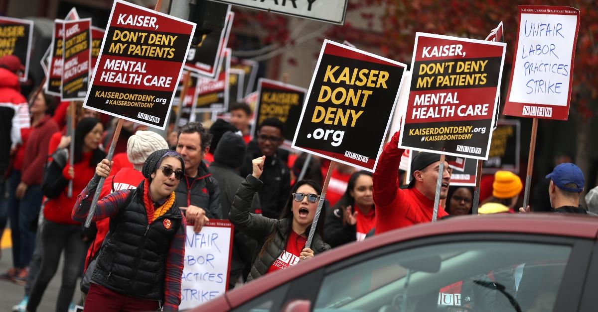 Kaiser Permanente employees strike