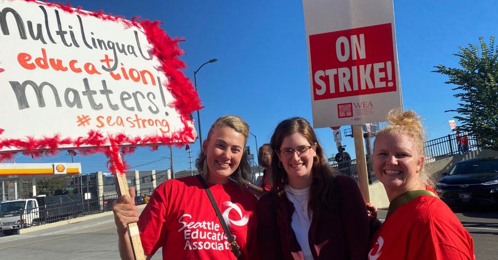 Seattle Teachers Strike For Higher Pay And More Staff 