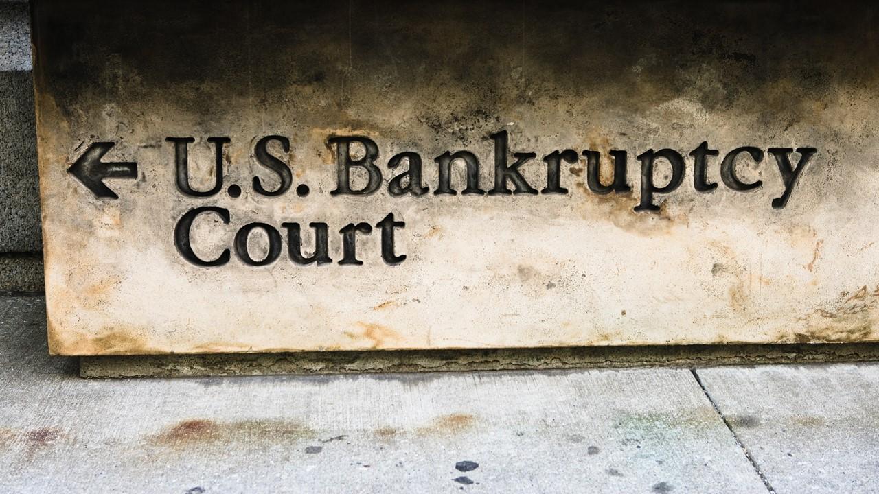 U.S. Bankruptcy Court sign