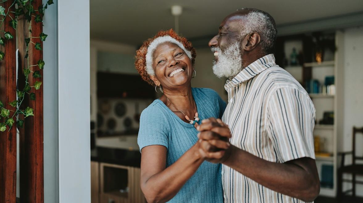 retired couple