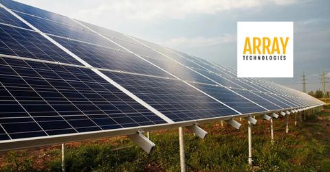 Solar panel and Array Technologies logo